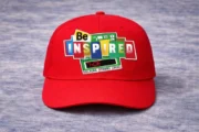 Be Inspired HOE Helping Others Excel Beige Baseball Cap - Image 2