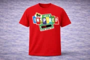 Be Inspired HOE Helping Others Excel Graphic T-Shirt - Image 4