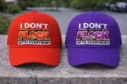 I Don’t Flock With Everybody Embroidered Hat - Image 2