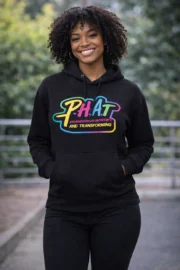 PHAT Signature Logo Hoodie – Premium Unisex Streetwear Hoodie - Image 3
